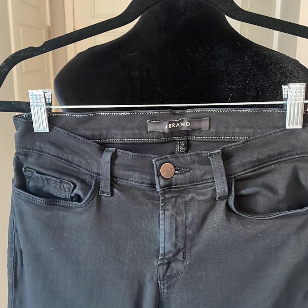 J Brand Black Skinny Jean Size 28 - Picture 3 of 12